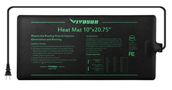 VIVOSUN Durable Waterproof Seedling Heat Mat