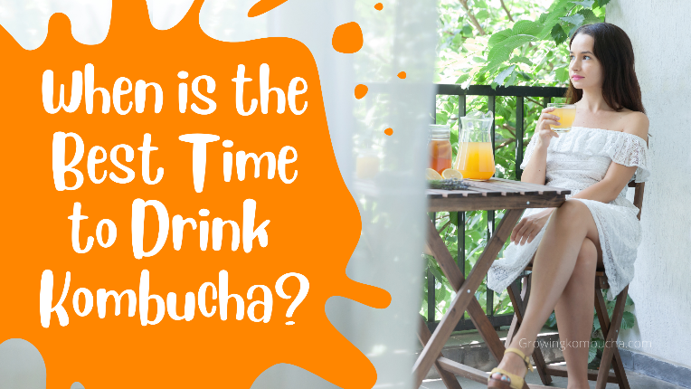 When is the best time to drink kombucha