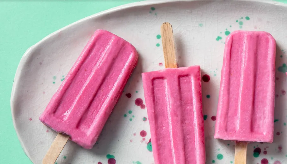 SCOBY Fruit Popsicles